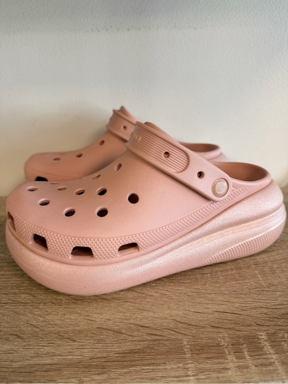 Crocs Platform Shimmer Pink Crush 8
